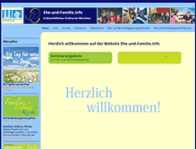 Tablet Screenshot of ehe-und-familie.info
